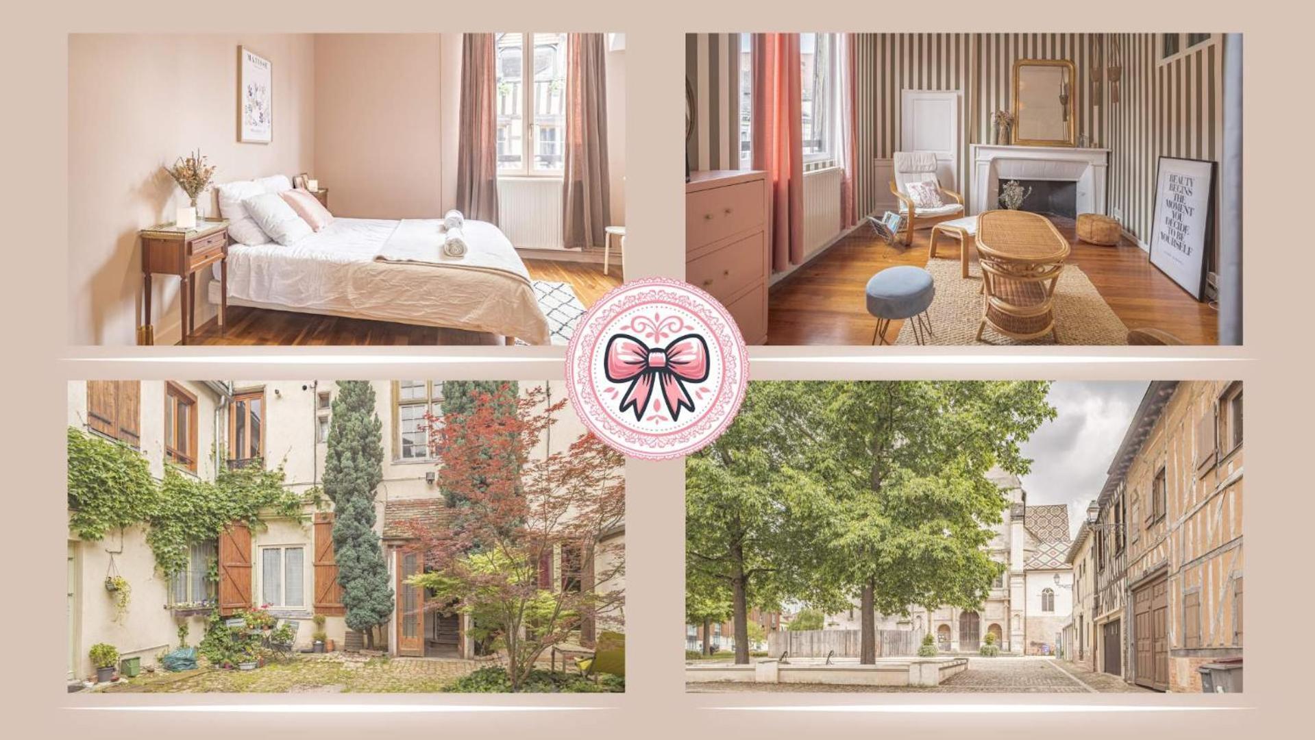 L'Ecrin De Charme Apartment Troyes Exterior photo